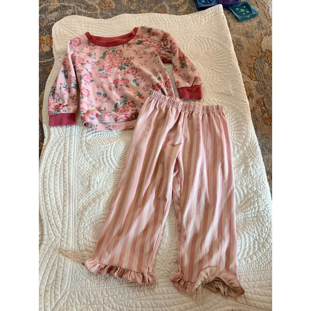 *4 for $20 Mix&Match* Laura Ashley Toddler Girl's 2T Pajamas Pjs Sleepwear